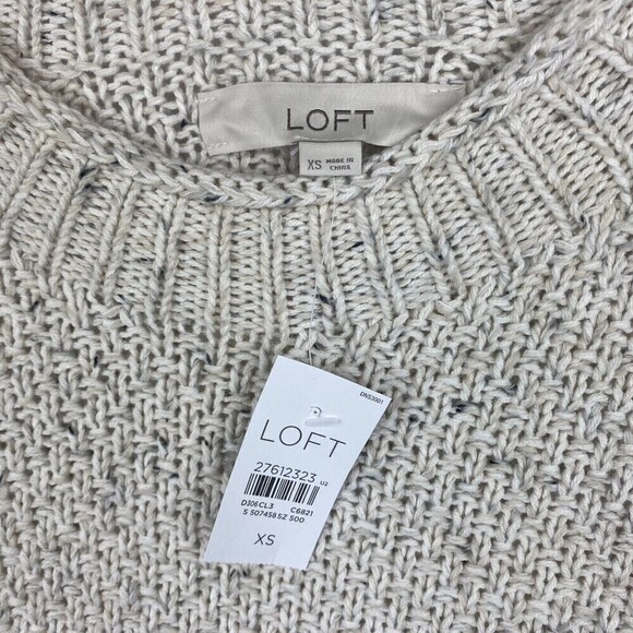 Loft Sweater Womens Extra Small Pullover Long Sleeve Crewneck Casual Ladies - Picture 7 of 8